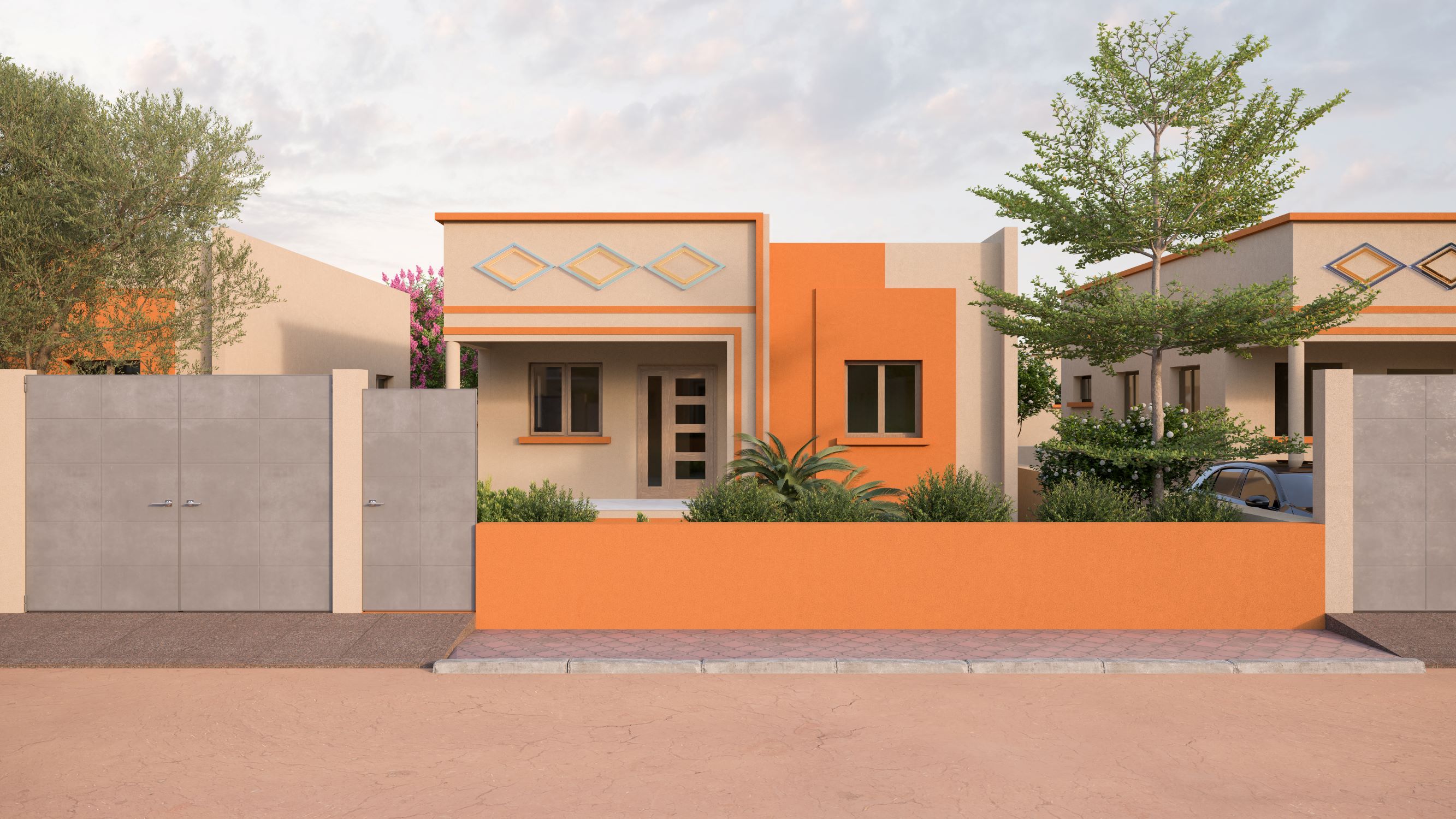 La Villa AVENTURINE F3 ECONOMIQUE de la Cité Oasis au Burkina Faso - Ouagadougou
